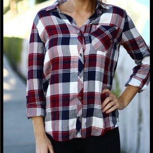 Rails Multicolor Plaid Button-Down Shirt